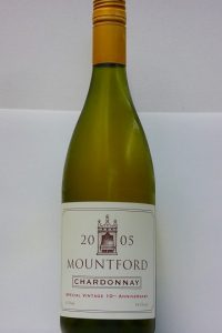 Mountford Chardonnay （ﾏｳﾝﾄﾌｫｰﾄﾞ　ｼｬﾙﾄﾞﾈ）